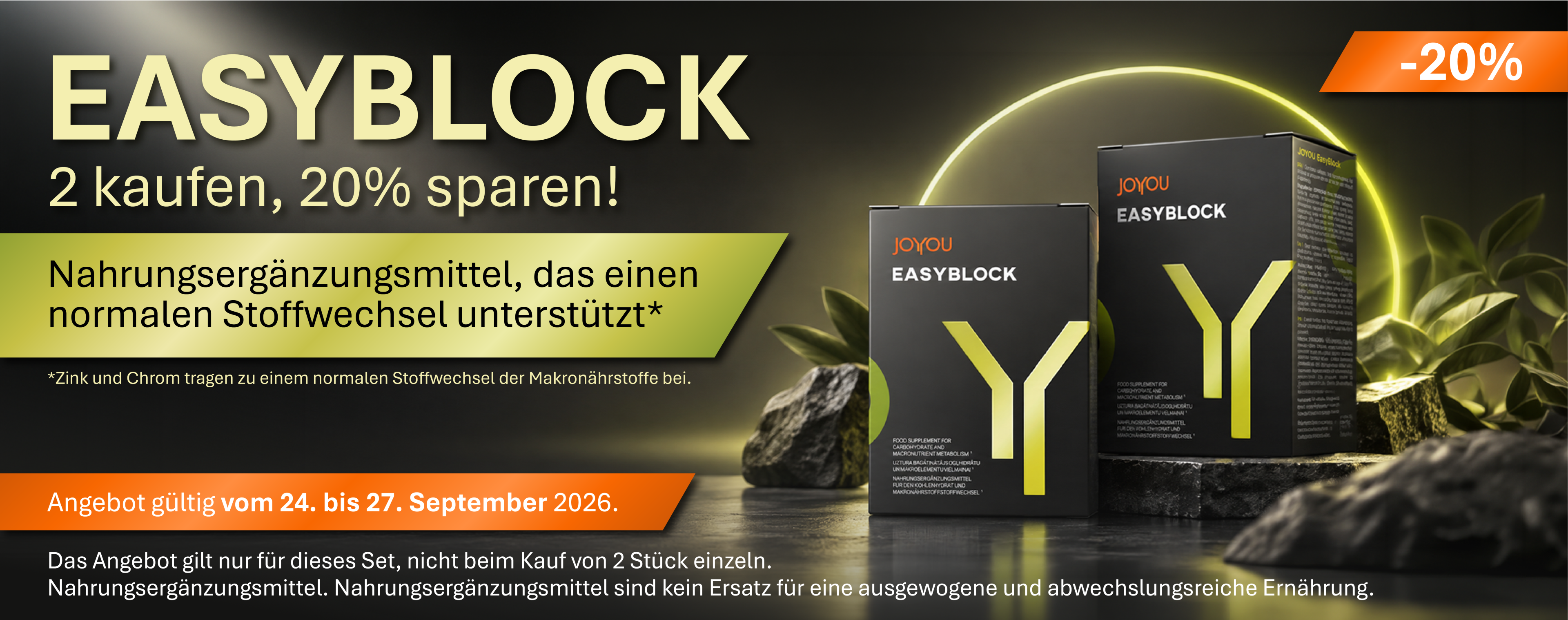 EasyBlock 2 pcs -20%