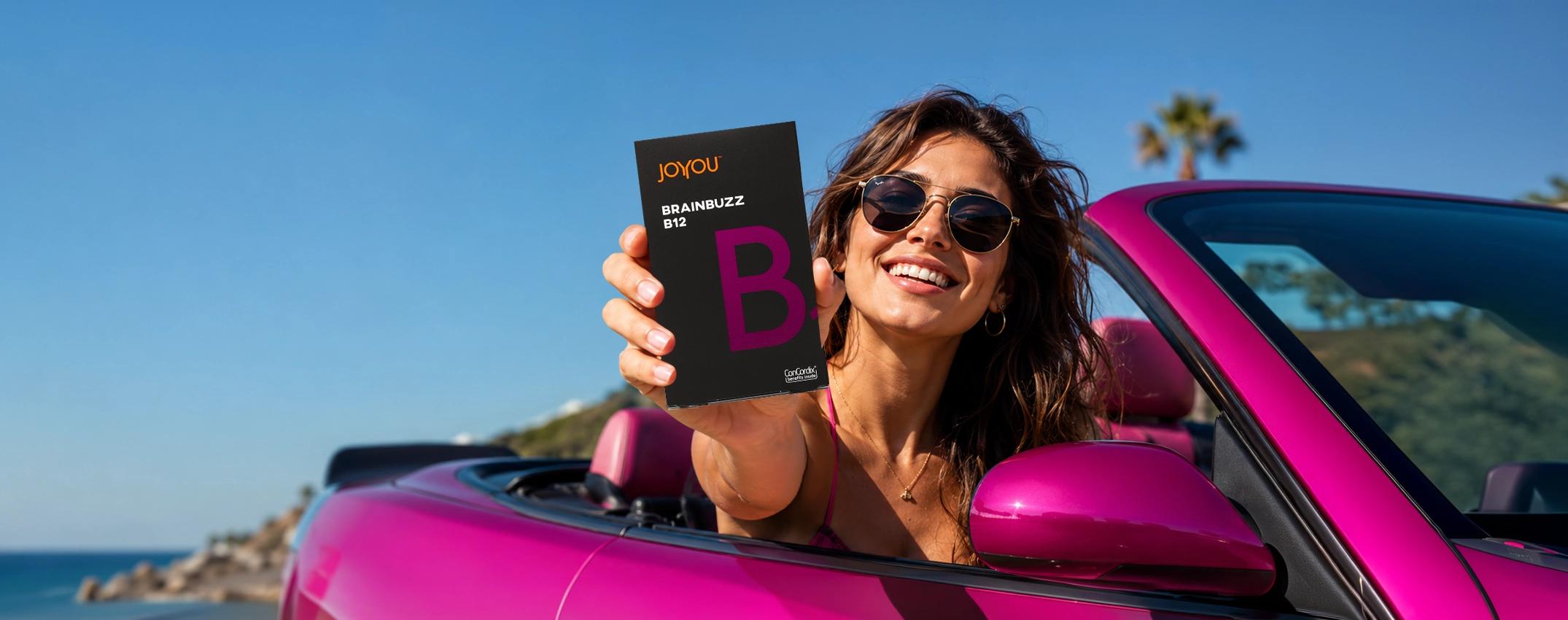 Sichern Sie sich eine GRATIS-Packung Brainbuzz B12 ab einem Bestellwert von 100 €!