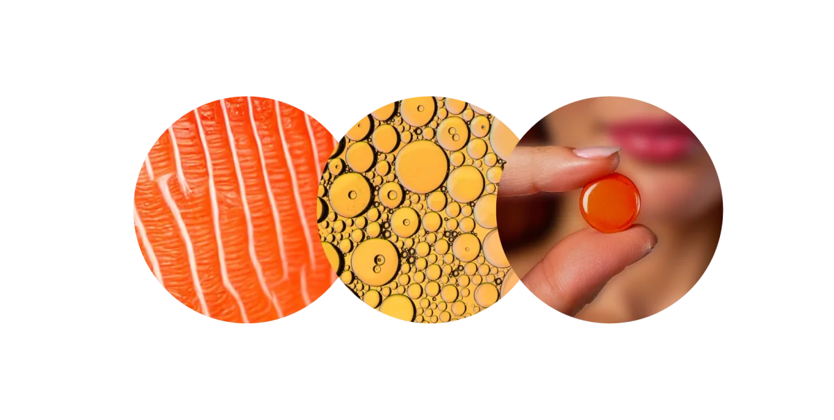 How Concordix Technology works — salmon, emulsion vesicles, capsule