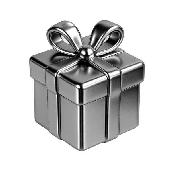 Gold gift box — first place prize